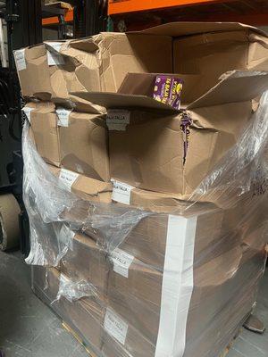 DAMAGED SHIPMENT DELIVERY FROM FRONTLINE FREIGHT