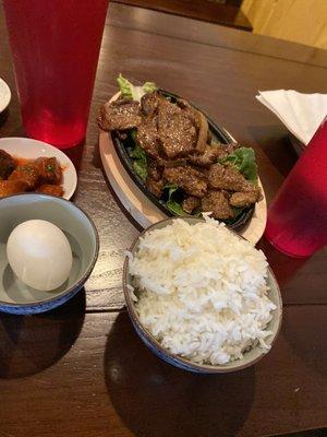 Beef bulgogi