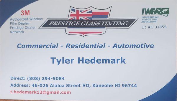 Prestige Glass Tinting