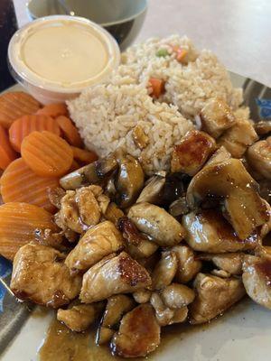 Hibachi Chicken, no sesame seed