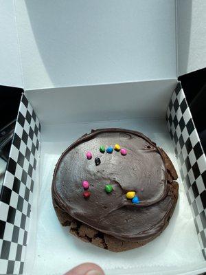 Cosmic brownie cookie