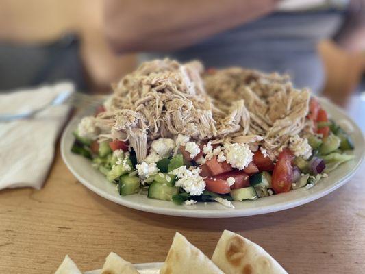 Chicken Salad (w/no olives at request of customer)