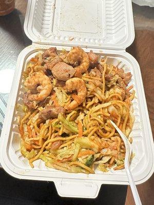 Yakisoba shrimp