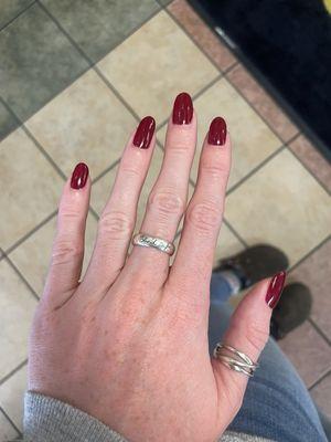 shellac manicure