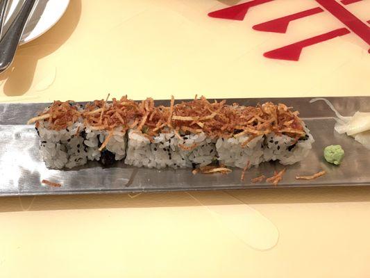 Crispy spicy tuna roll