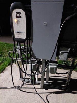 Electric car charging