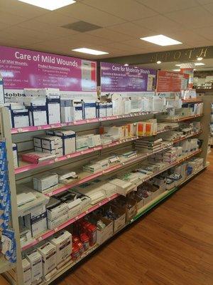 Our extensive wound care products from mild to moderate and severe wounds!