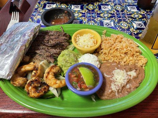 Steak & shrimp