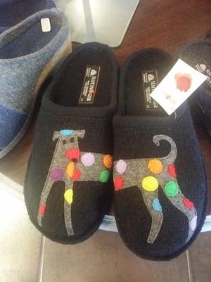 Greyhound slippers