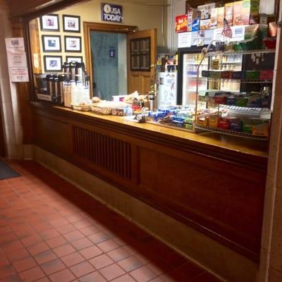 Located in the Madison Train Station, it's a great place to grab a fantastic cup of coffee before taking the train to NYC!