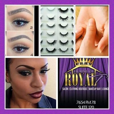 Purchase Lashes and Brow Services and recieve a free Hand Massage....