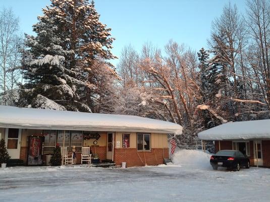 Snowy Office!