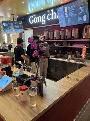 gong cha kiosk