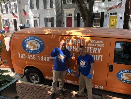 Smart Choice Cleaning Crew: Isgrat & Morys!  Thank you guys! Highly recommend these guys and Smart Choice Cleaning!