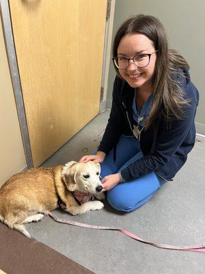 Renee is one of the many wonderful staff at Sage. Lulu approved!