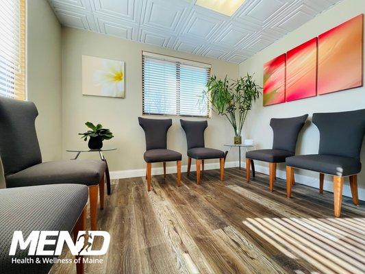 Mend Chiropractic Lobby