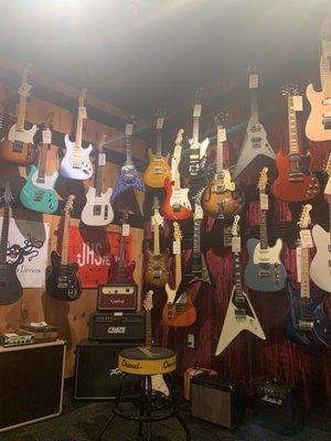 guitar selection