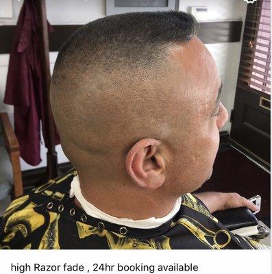 Open Everyday (high razor fade)