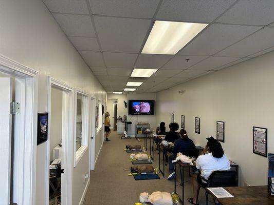 CPR Class at HeartSouth CPR Training Services