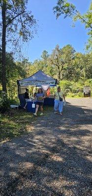 Vendors at Farm Tour