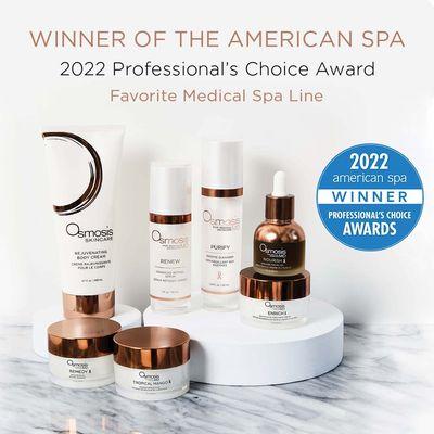 Award-winning, professional skin care