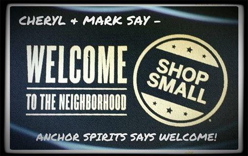 Shop Small Shop Local @ Anchor Spirits :)