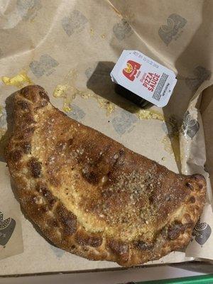 Pepperoni calzone