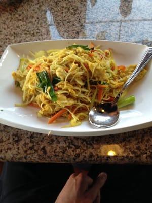 Chicken Singapore Noodles.