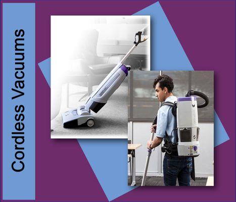 We have a wide selection of ProTeam Vacuums, including Backpack and cordless vacuum