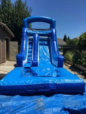 14 ft blue waterslide