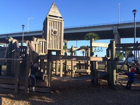 One section of the playground!