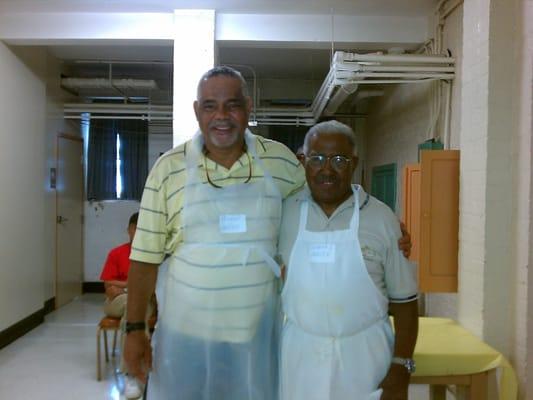 Fidelity Lodge No. 20 Members: Feeding the Homeless - Calvary Episcopal Church - 860  6th. St., NE - Every third Saturday!