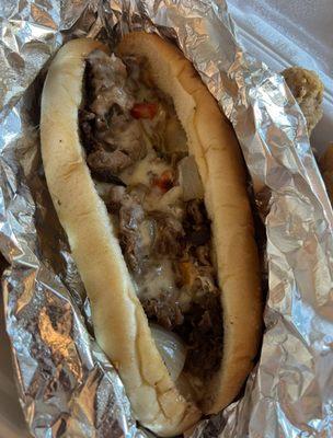 Fantastic Philly Cheesesteak!!