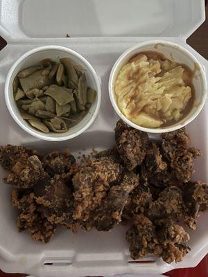 1 lb. Fried Chicken Liver Dinner