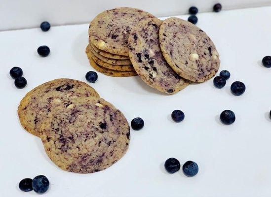 Try our Blueberry Muffin Cookies, now available for a limited time!