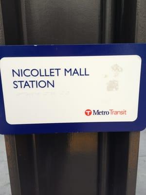 Official Station Sign