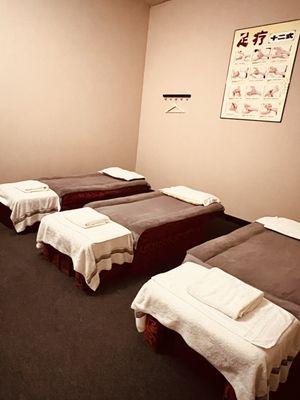 Foot massage room