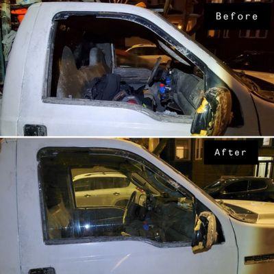 2006 ford f250 door glass replacement