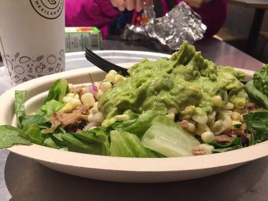 Salad with Carnitas