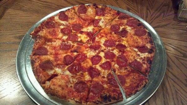 Large Pep Pizza. Yum!