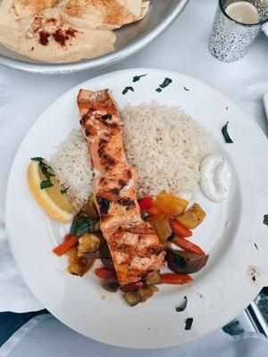 Salmon Kebab