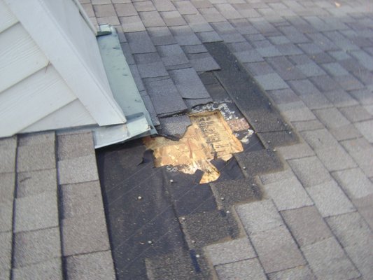 Roof leaks