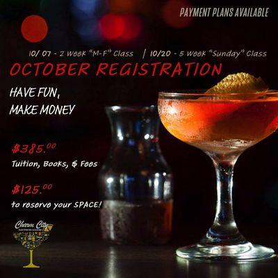 October Registration