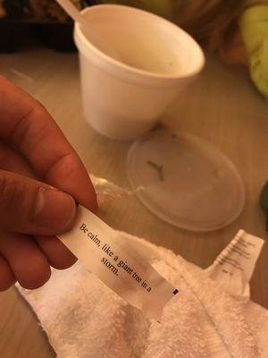 fortune cookie