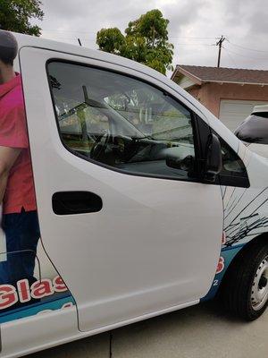 Our Nissan NV200.