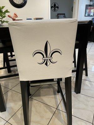 Chair cover back