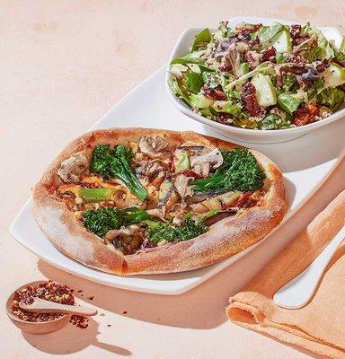 Lunch Duo (Caulifornia Veggie Pizza)