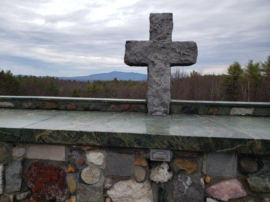 MT.Monadnock in the background, 2nd most climbed mountain in the world after MT. Fuji.