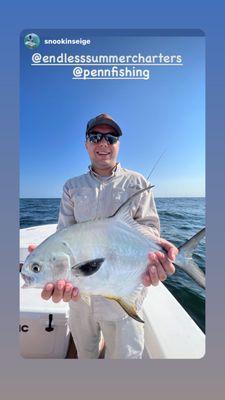 An awesome bucket list fish, Permit.