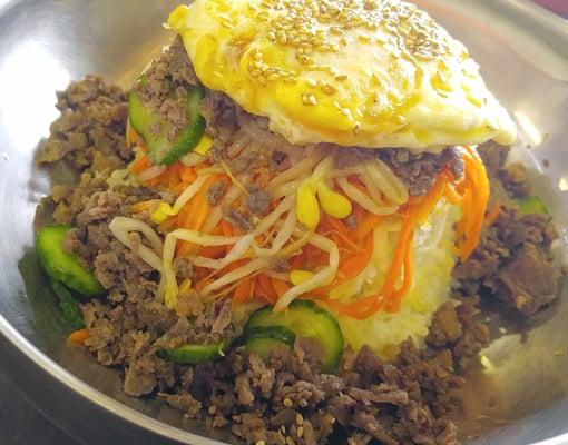 Bibimbap from food court.